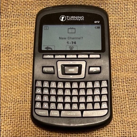 TURNING TECHNOLOGIES Other - TURNING TECHNOLOGIES RESPONSE CARD QT2 CLICKER QWERTY